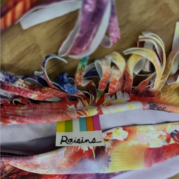 Raisins Fringed Bikini Set - Picture 3 of 11